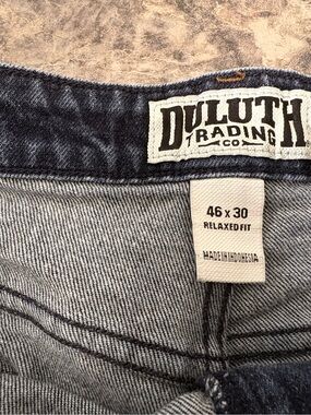 Duluth Trading Co 46x30 Men's Relaxed Fit Jeans